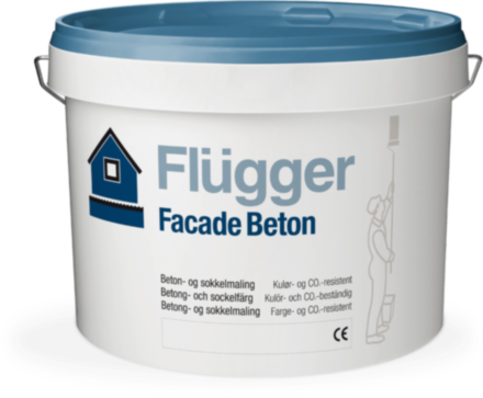 Flugger Facade Beton матовая фасадная краска 10л