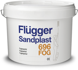 Flugger Sandplast 696 дрібнозерниста шпаклівка для сухих приміщень 10л