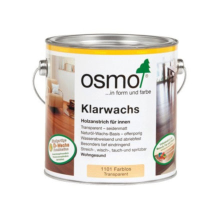 Osmo Klarwachs 1101 олія з воском для твердих порід деревини 2.5л