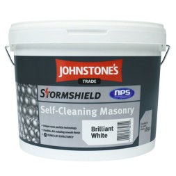 Johnstones Stormshield Self- Cleaning Masonry фасадна фарба 10л