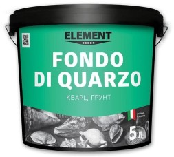Element Decor Fondo di Quarzo грутнівка з кварцовим пилом 5л