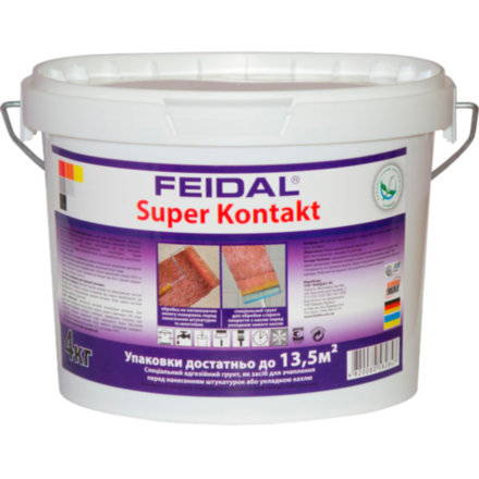 FEIDAL Super Kontakt адгезионный грунт 14 кг